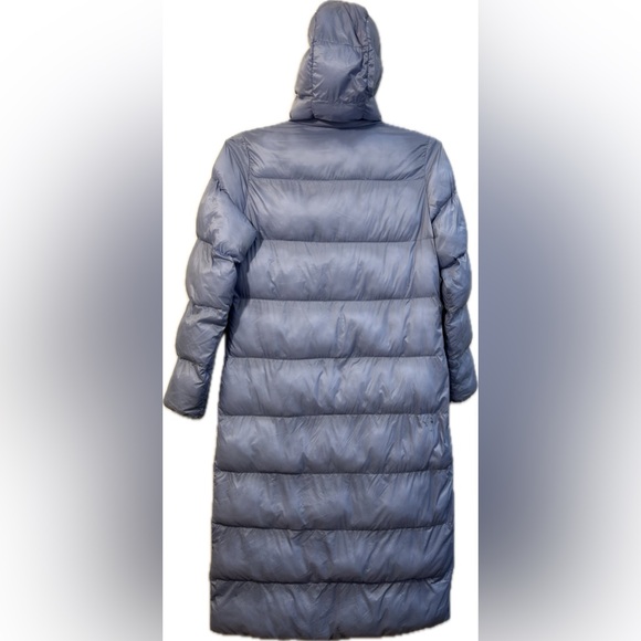 32 Degrees Heat Womens Lightweight Blue Maxi Poly-fill coat Puffer Jacket Size S - Picture 6 of 16